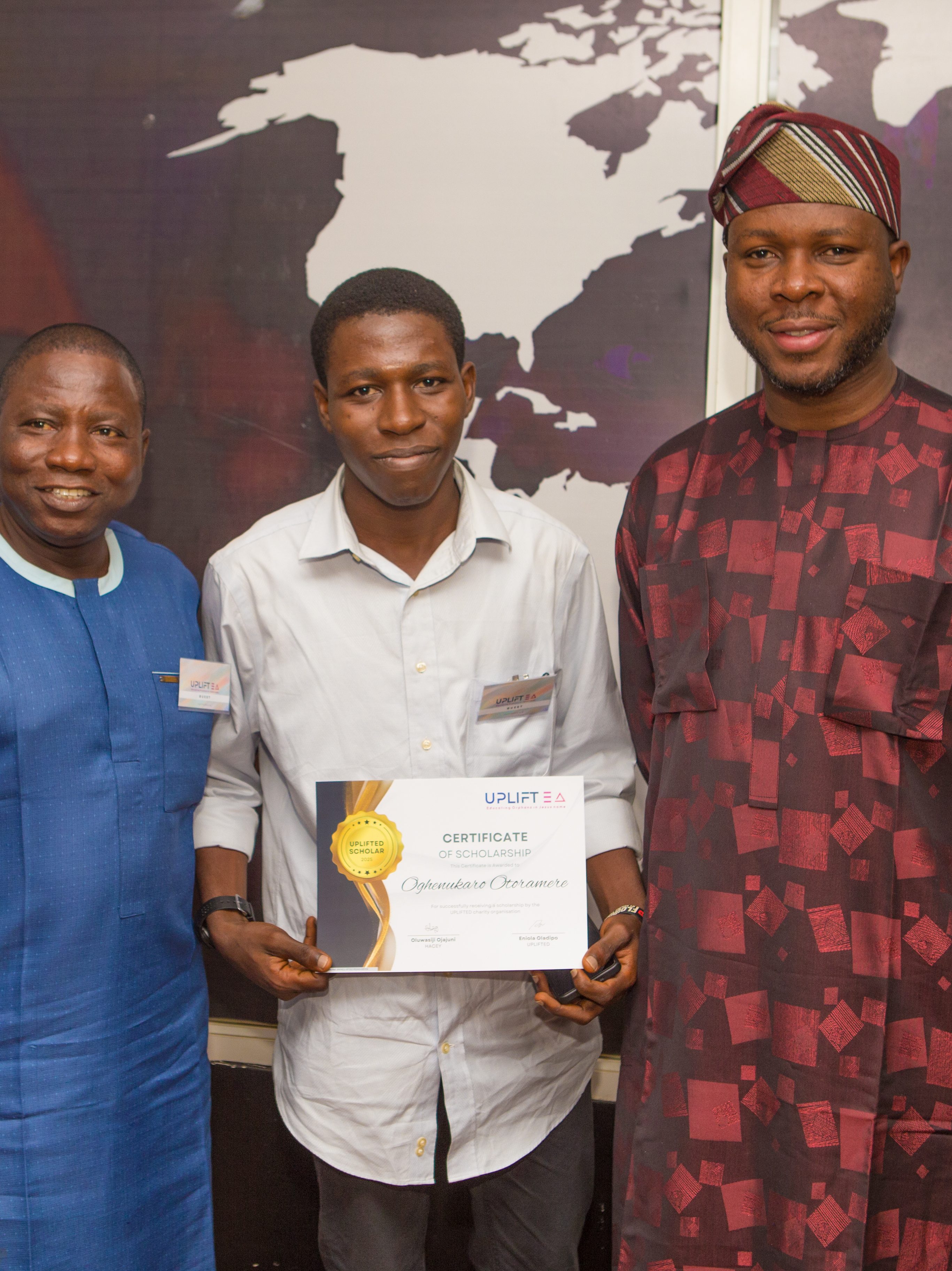 Award recipients and UPLIFTED Trustees